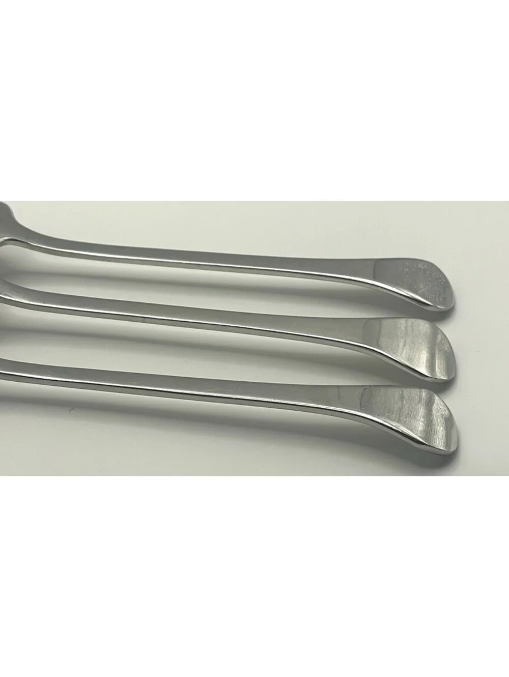 (3) Dansk KOBENHAVEN II 18/10 Stainless Glossy China Salad Fork Lot ~ 7 5/8”